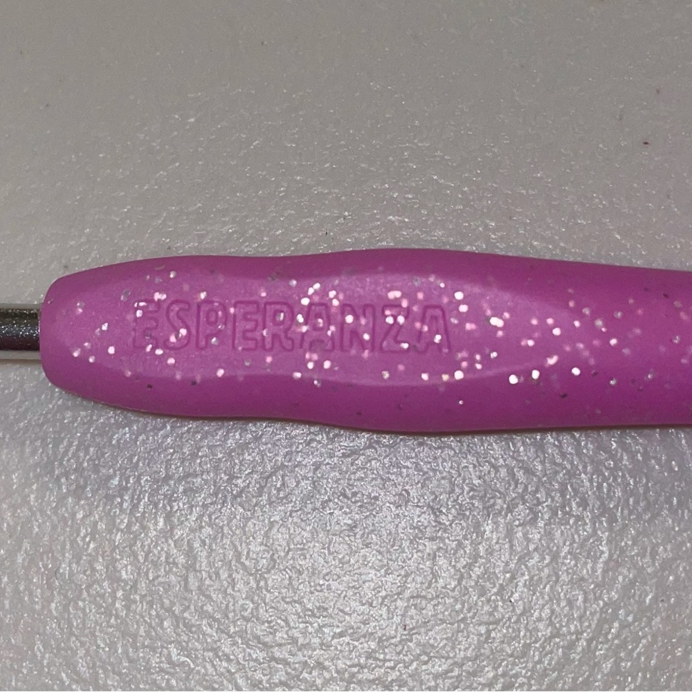 Woobles glitter crochet hook - Esperanza - Picture 3 of 4